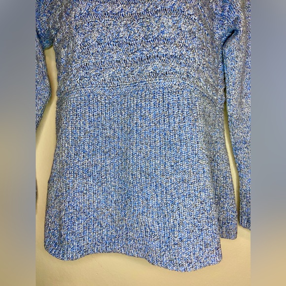 Talbots Sweater. Soft Blue. Size Sp. 100% Cotton. - Picture 2 of 7